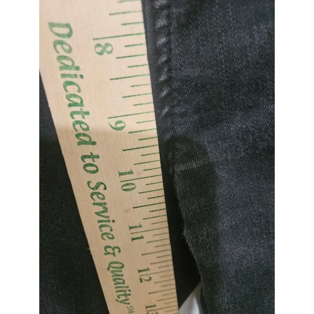 Pistola Black High Rise Raw Hem‎ Flare Jeans Size 28 P6088QAD-JBL